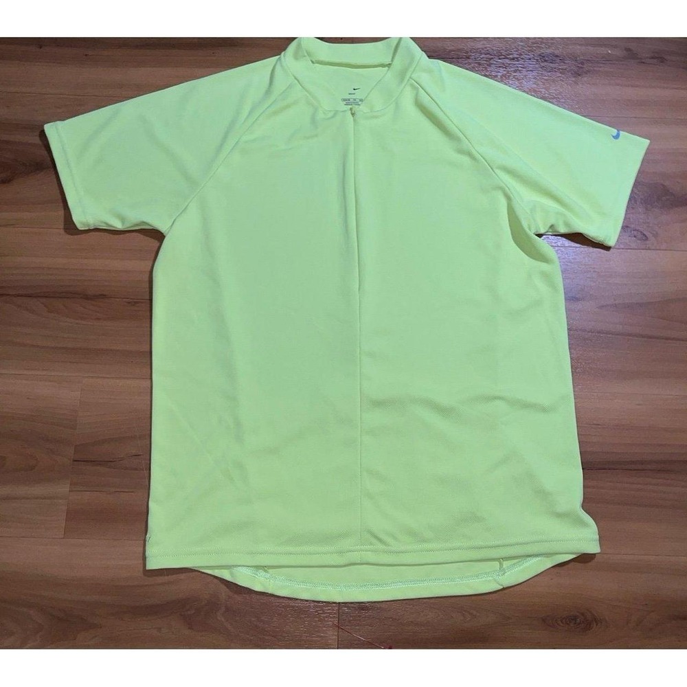 Womens Nike Cycling Half Zip Active Shortsleeve Pocket Pullover Shirt Jacket
